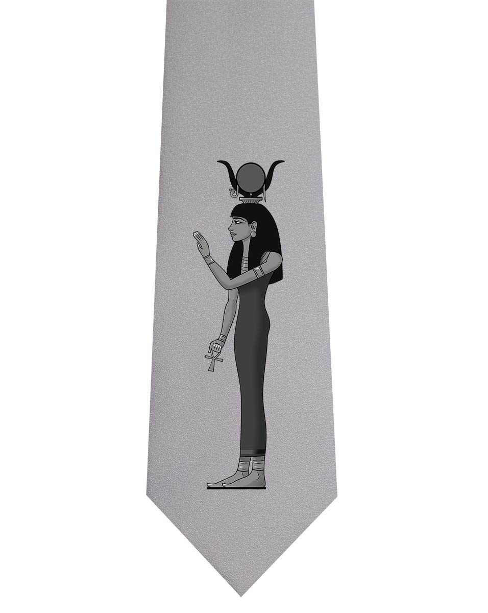 Hathor Krawatte silber