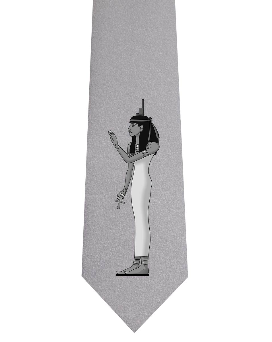 Isis Krawatte silber