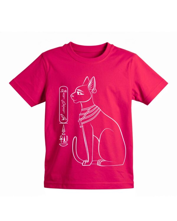 Kinder T-Shirt "Götter Ägyptens" in pink