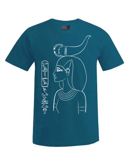 NEU - Herren T-Shirt "Götter Ägyptens" (Größen: M, XL | Alaskan blue & Turquoise)